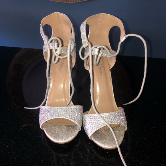 Sparkly Rhinestone high heels - Picture 5 of 5